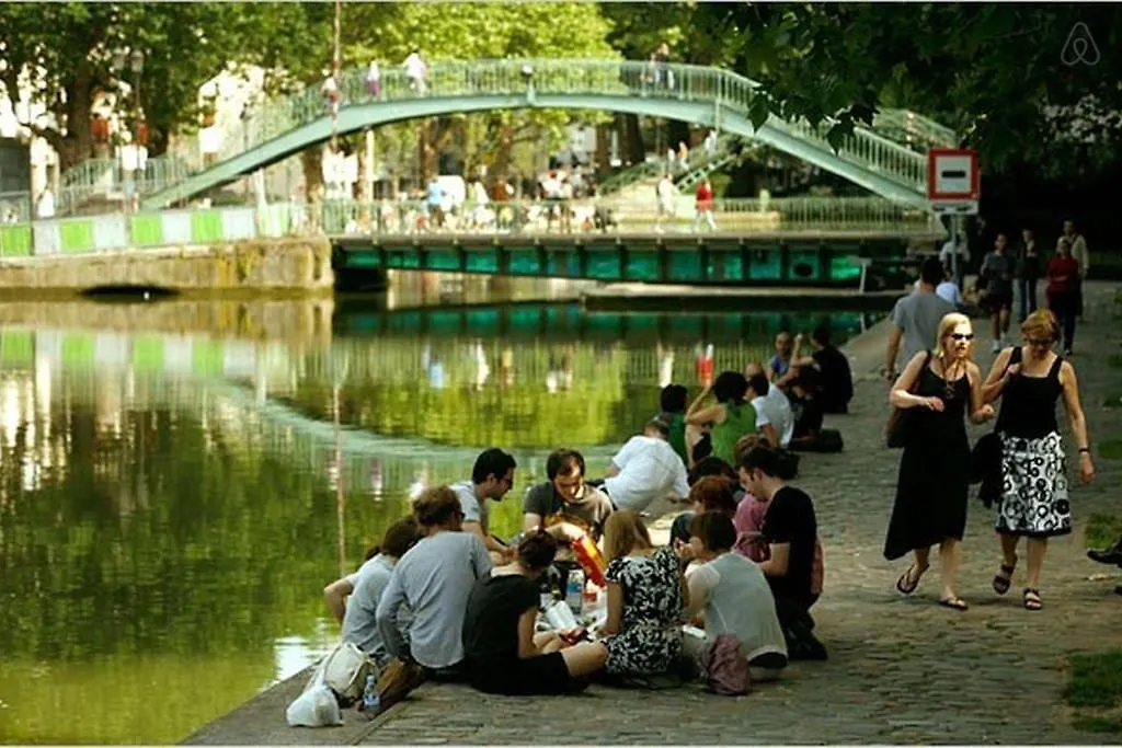 Apartamento Quiet Apt 2Rooms Big Kitchen Canal Saint Martin Paris