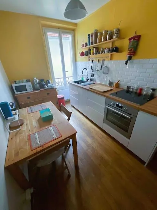 Quiet Apt 2Rooms Big Kitchen Canal Saint Martin Paris 0*,